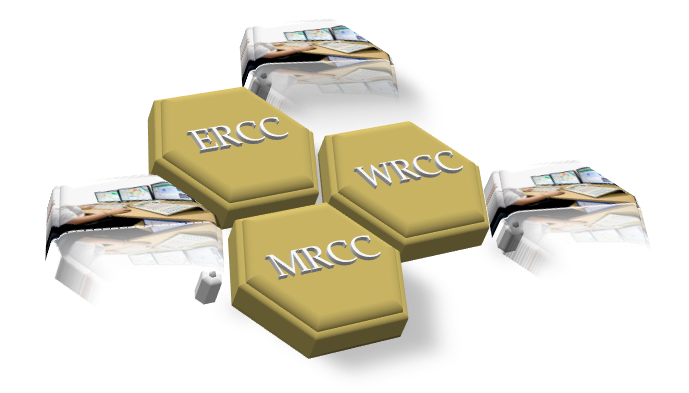 ERCC, WRCC and MRCC